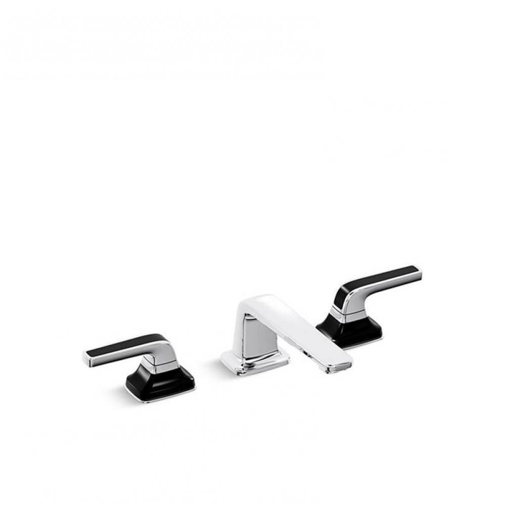 Per Se Sink Faucet, Black Crystal