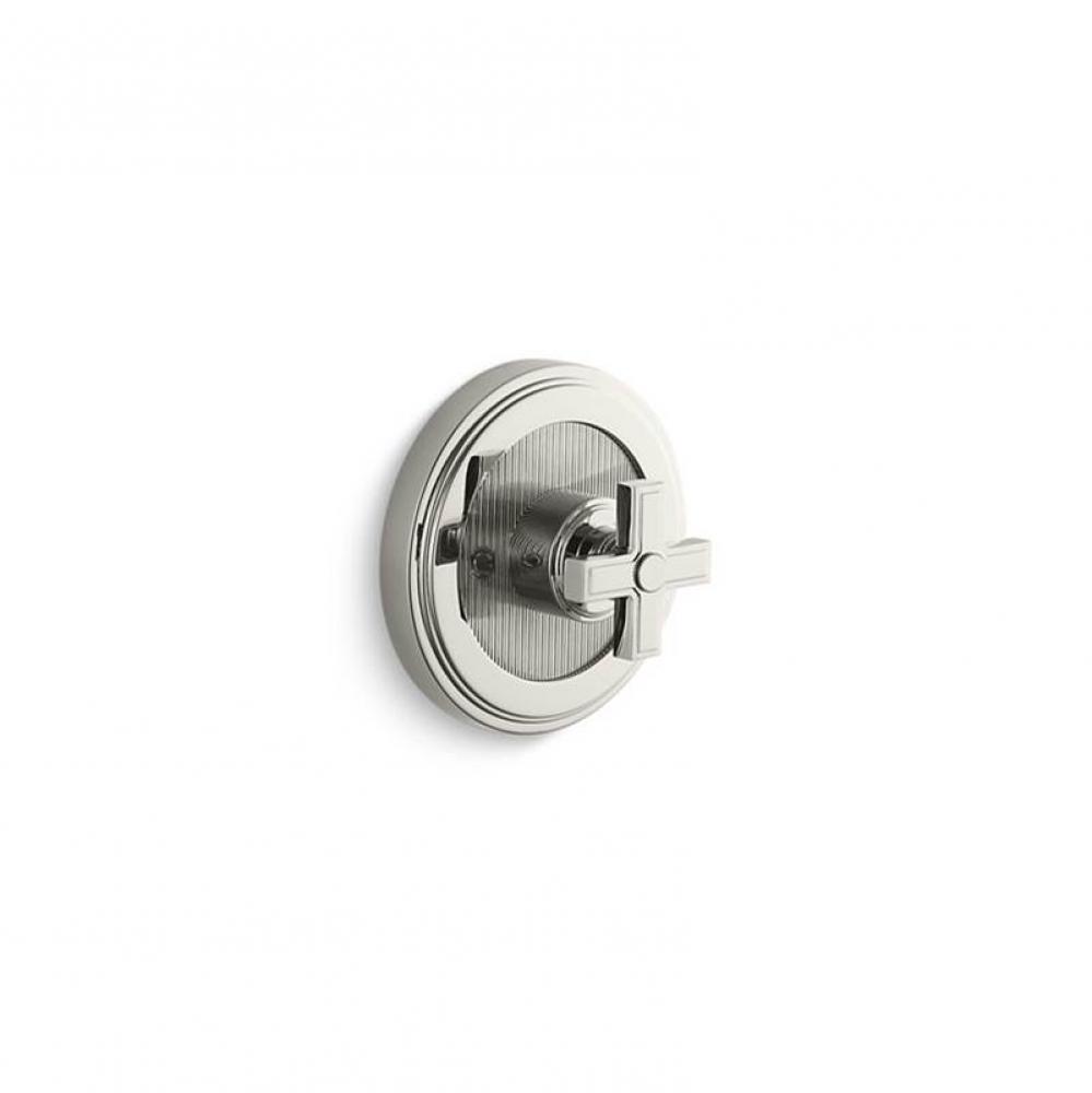 Vir Stil® Thermostatic Trim, Cross Handle