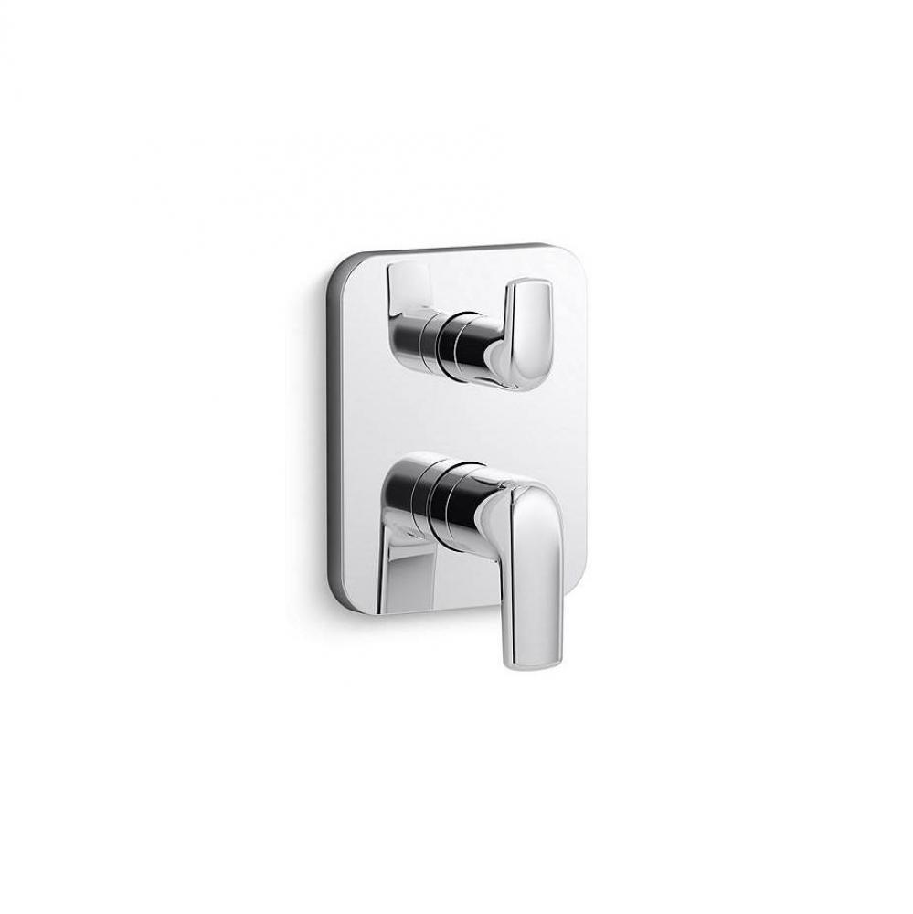 Per Se® 2-Way Stacked Thermostatic Trim, Lever Handle, Uk