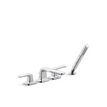 Kallista P24703-LV-AG - Per Se® Deck-Mount Bath Faucet W/ Diverter, Lever Handles