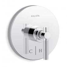 Kallista P21383-LV-CP - Central Park West™ Thermostatic Trim, Lv