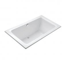 Kallista P50045-00-0 - Perfect Large Rectangular Drop-In Bath