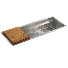 Kallista L20307-00-NA - Multiere® 45'' Kitchen Sink W/Accessories