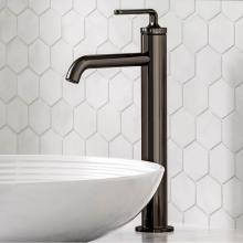 Kraus KVF-1220GM - Ramus Single Handle Vessel Bathroom Sink Faucet with Pop-Up Drain in Gunmetal