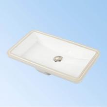 Lacava 5448-001 - LIBERA-Under-counter porcelain sink with an overflow. W: 21'' D: 14 1/4'', H: