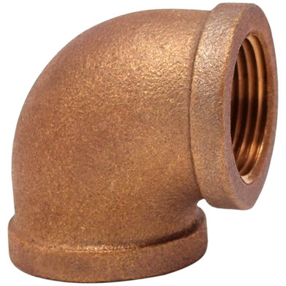 1-1/4'' No Lead Cast Bronze 90 degrees Elbow