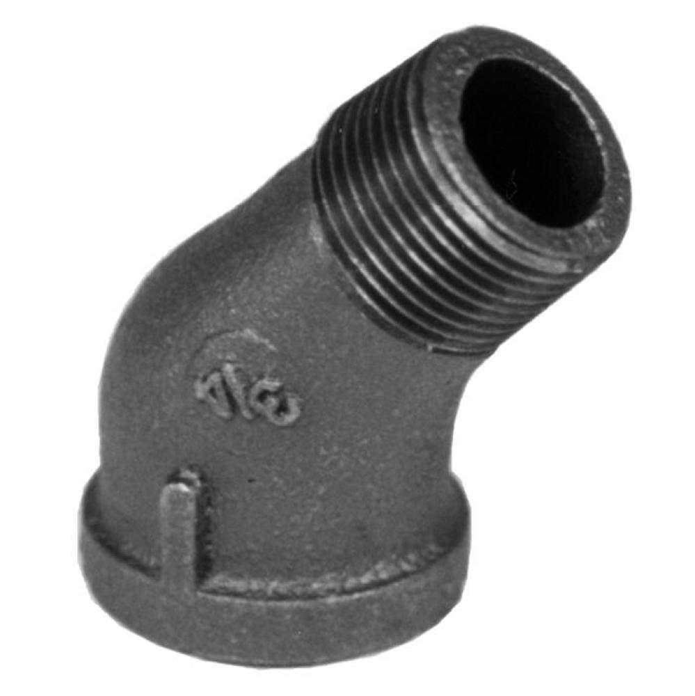 1-1/2'' BLACK 45 STREET ELBOW