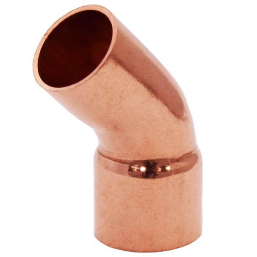 3/8'' Copper Street 45 Elbow