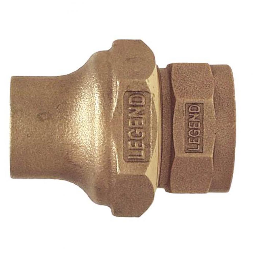 3/4'' T-4105NL No Lead Bronze Flare x FNPT Coupling