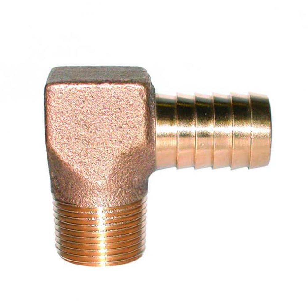 1-1/4'' No Lead Bronze Hydrant Insert x MNPT Elbow