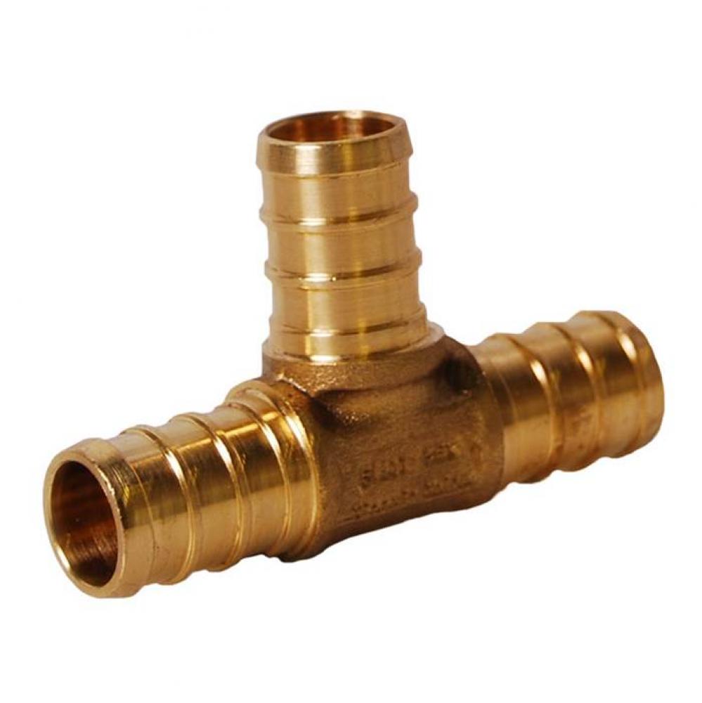 1-1/2'' PEX Tee No Lead/ DZR Forged Brass Fitting