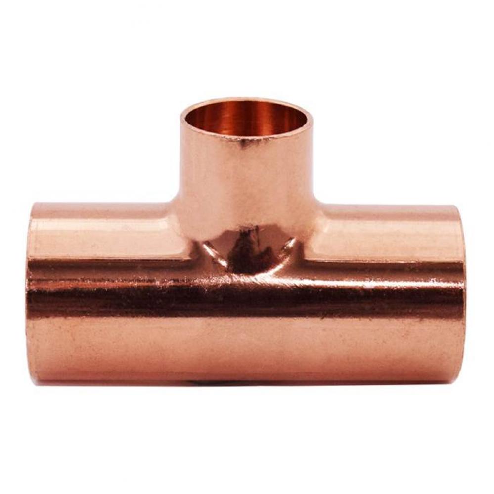 1-1/4 x 1/2 Copper Reducing Tee