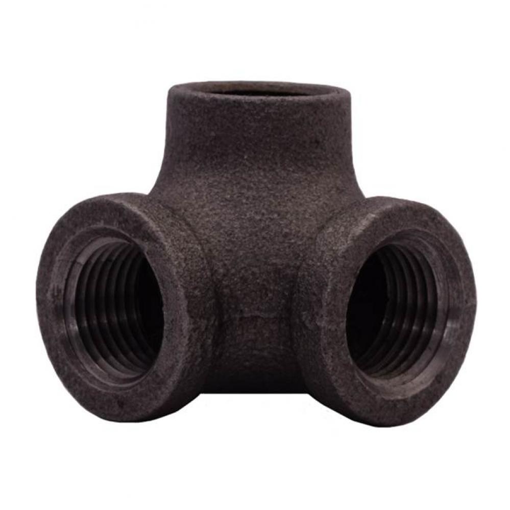 1'' SA Black 90 degrees Side Outlet Elbow FNPT x FNPT