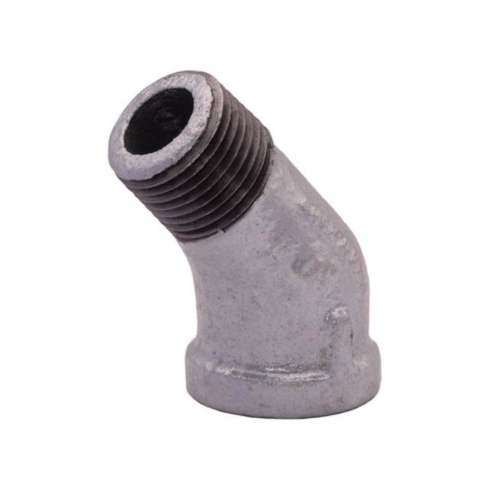 1-1/2'' SA Galvanized 45 degrees Street Elbow FNPT x MNPT