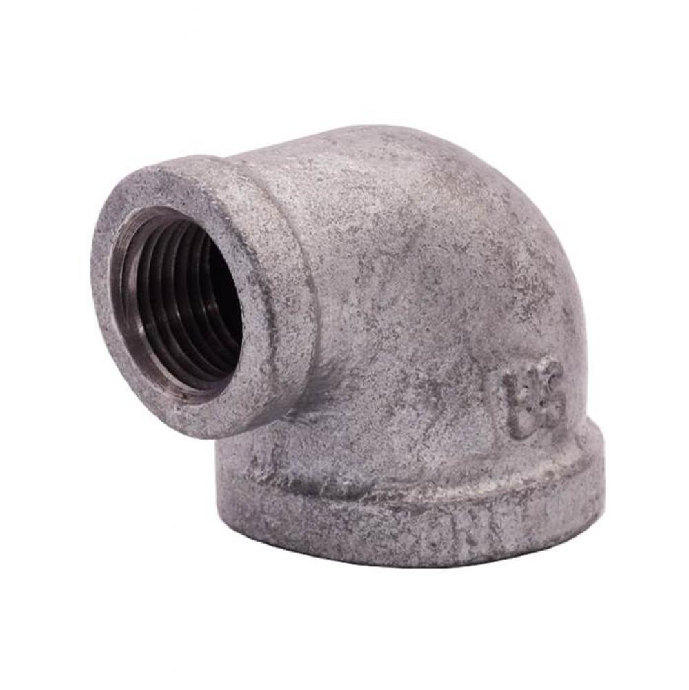 1/4'' x 1/8'' SA Galvanized 90 degrees Reducing Elbow FNPT x FNPT