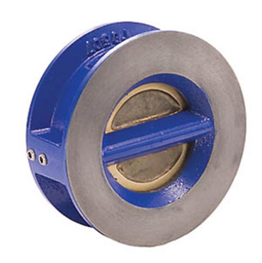 2-1/2 T-312 Ductile Iron Wafer Check Valve, Aluminum Bronze Disc