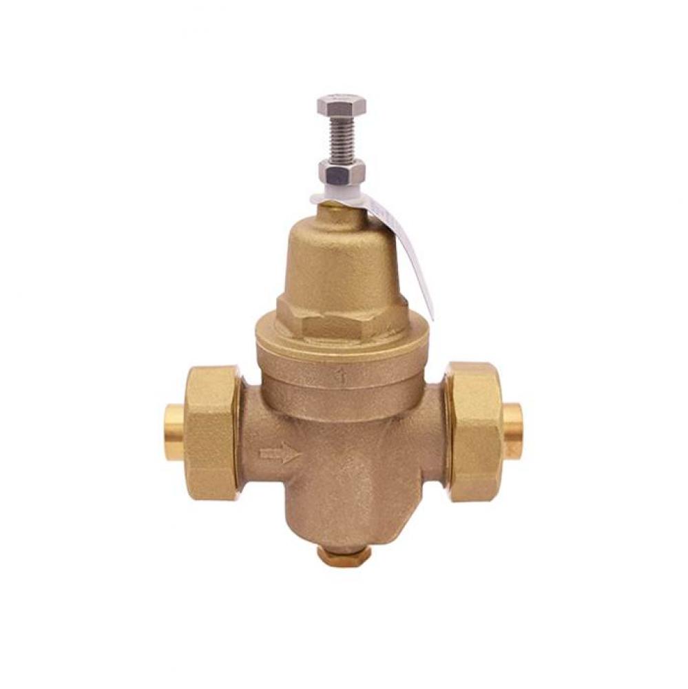 1/2'' T-6802NL No Lead Brass Pressure Reducing Valve, Brass Bonnet, No Relief Valve, 1/2