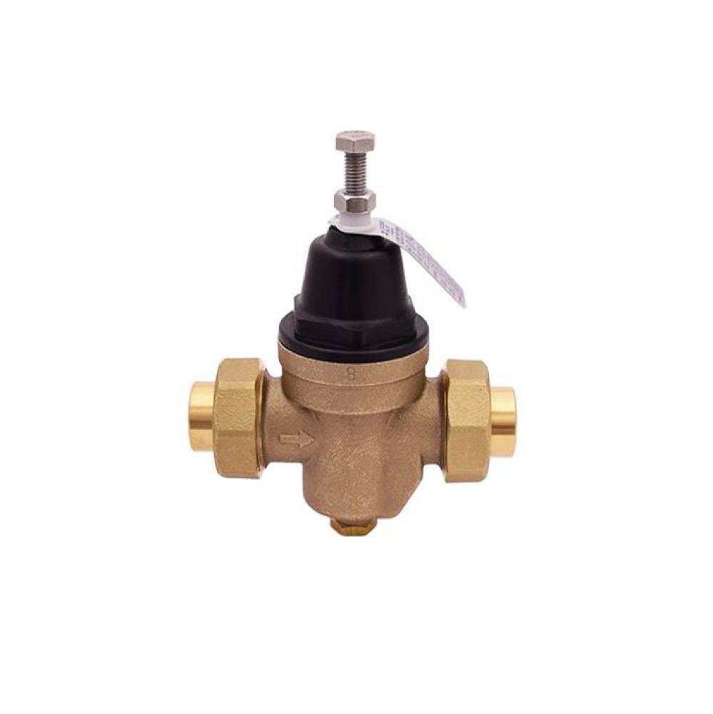 1'' T-6802NL No Lead Brass Pressure Reducing Valve, Thermo Plastic Bonnet, No Relief Val