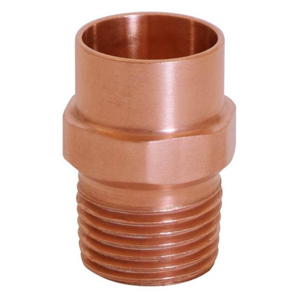 1-1/4'' x 1'' Copper x MNPT Adapter