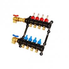 Legend Valve 8100A-10-4 - 4 PORT - 1'' EP Angle Manifold with ­ Angle Isolation Valve