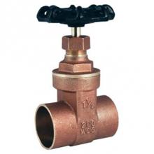 Legend Valve 104-476NL - 1-1/4 S-400 No Lead Brass Compact Gate Valve