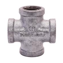 Legend Valve 352-375 - 1'' SA Galvanized Cross FNPT x FNPT x FNPT x FNPT