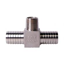 Legend Valve 312-086SS - 1-1/4'' x 3/4'' .304 Stainless Steel Hydrant Insert x MNPT Tee