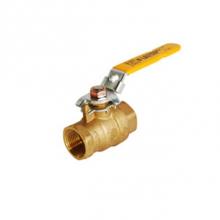 Legend Valve 101-736 - 1-1/4'' T-1002STLD Forged Brass Full Port Ball Valve, Stainless Steel Stem & Ball, L