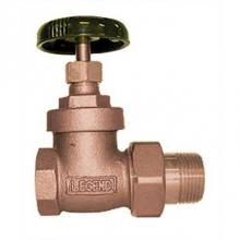 Legend Valve 110-247 - 1-1/2'' T-435YB Brass Radiantor Gate Valve