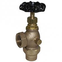 Legend Valve 111-116NL - 1'' Flare x 1'' FNPT T-442 NL No Lead Bronze Meter Valve