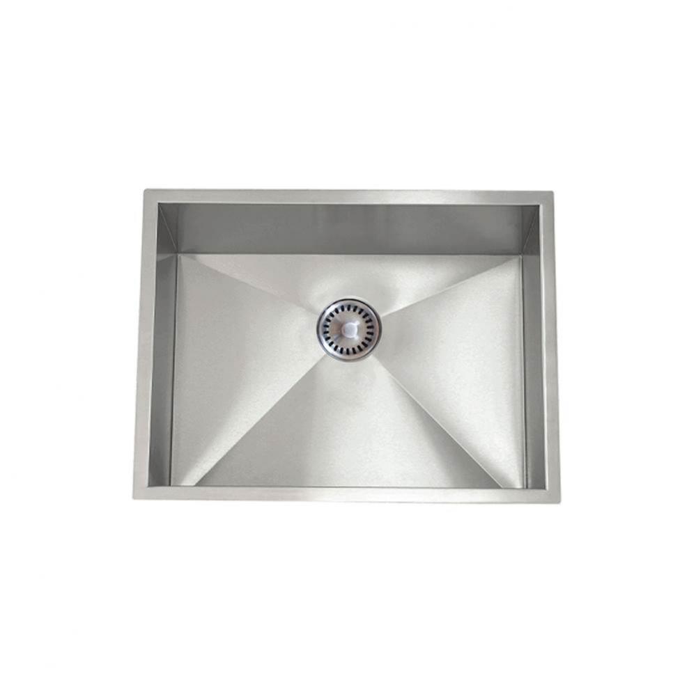 Undermount Single Bowl 22-1/2'' x 17-1/2'' x 10''