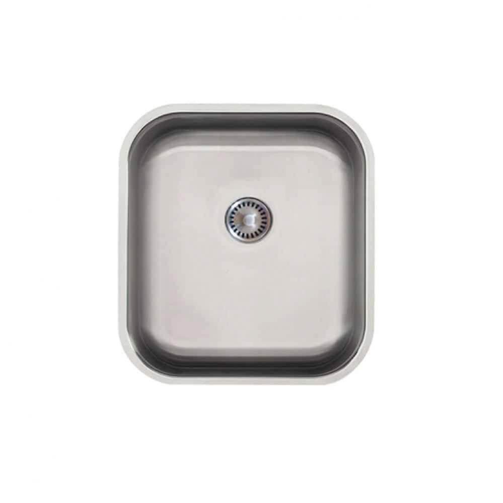 Undermount Single Bowl 15'' x 18-1/2'' x 8''