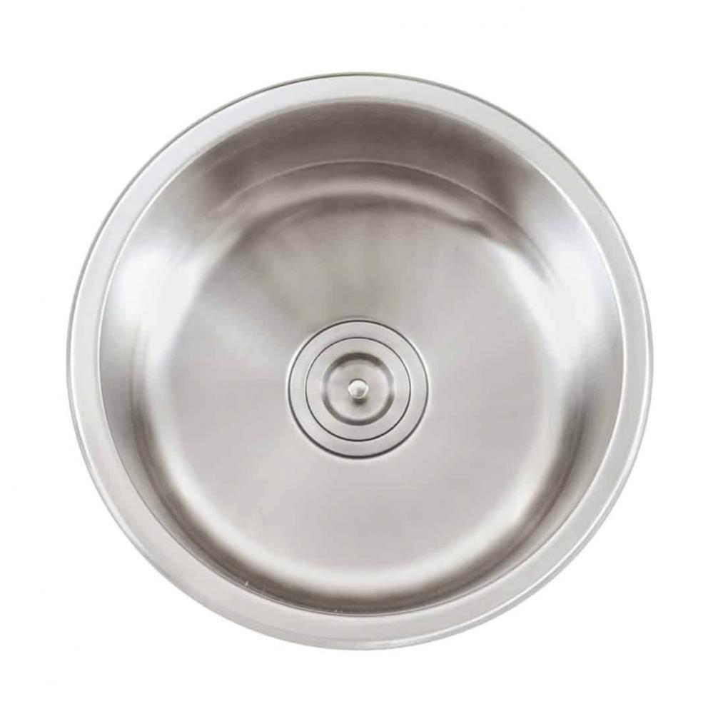 Undermount Single Bowl Dia: 18''