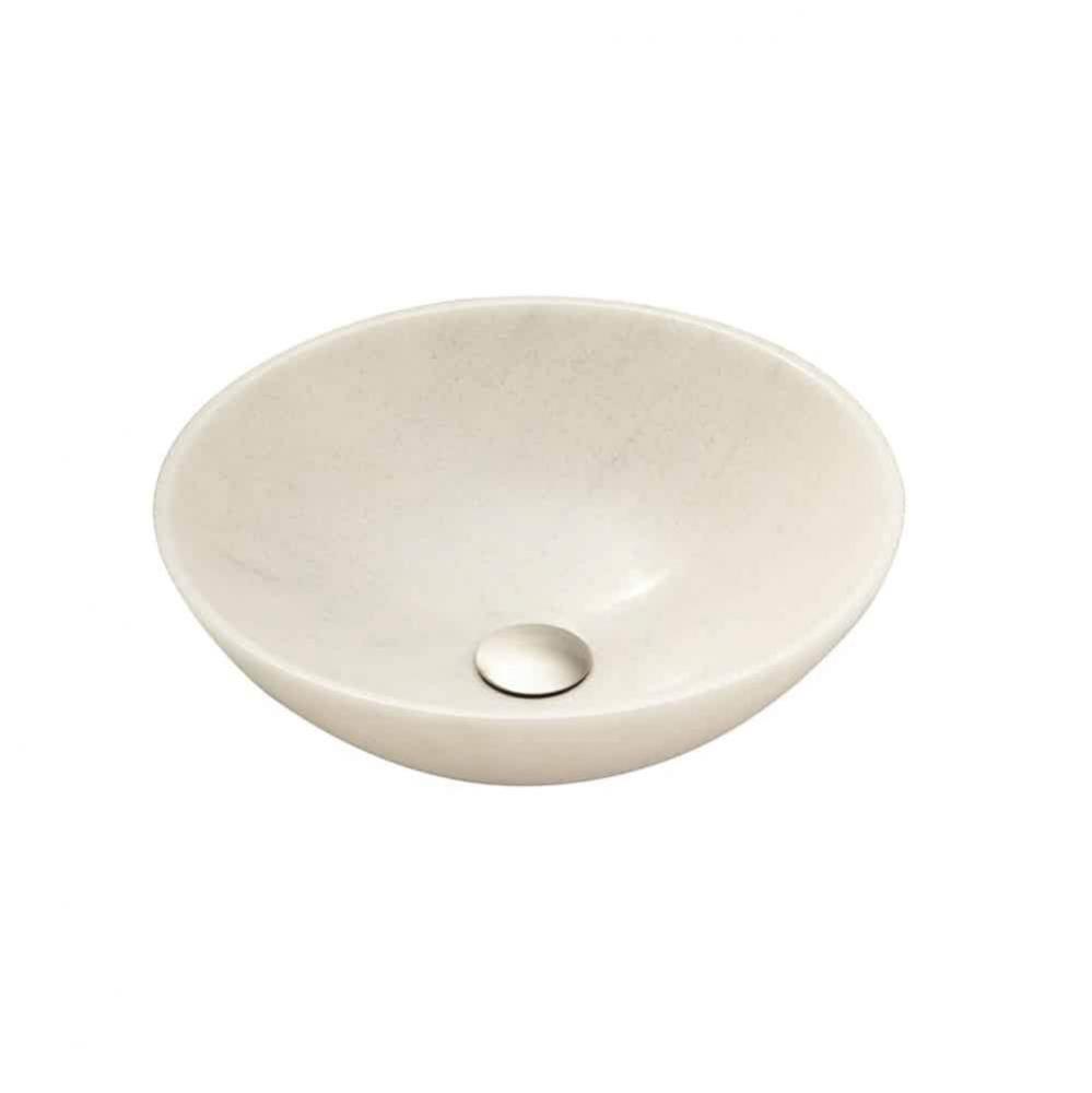 Above Counter Single Bowl Diameter: 16-1/2''