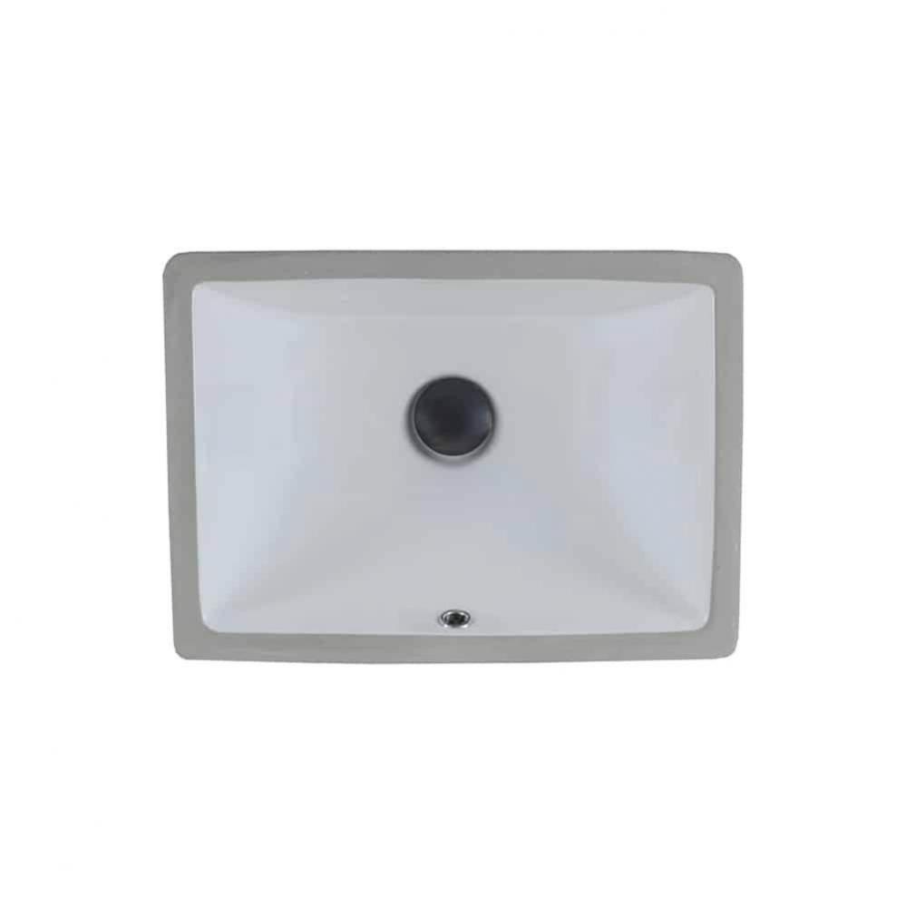 UB-904W / Porcelain Bathroom Sink 18'' x 13'' x 6''