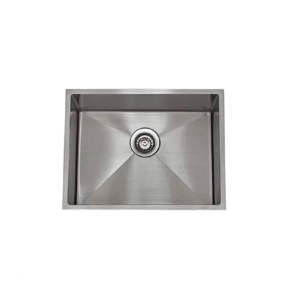 S-SS-S2318-34Ri-16 / 1/4'' Radius Kitchen Sink 23'' X 18'' X 9'