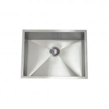 Lenova PC-SS-0Ri-S22 - Undermount Single Bowl 22-1/2'' x 17-1/2'' x 10''