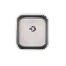 Lenova PC-SS-SPL-S15-16 - Undermount Single Bowl 15'' x 18-1/2'' x 8''