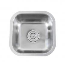 Lenova SS-SPL-S2 - Undermount Single Bowl 16'' x 16'' x 8''