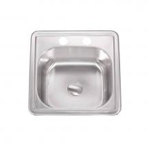 Lenova SS-TM-15615 - SS-TM-15615 / Drop In Bar Sink 15'' X 15'' X 6''