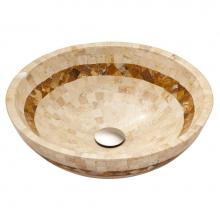 Lenova SV-43 Travertine - SV-43 Travertine Plumbing Bathroom Sinks