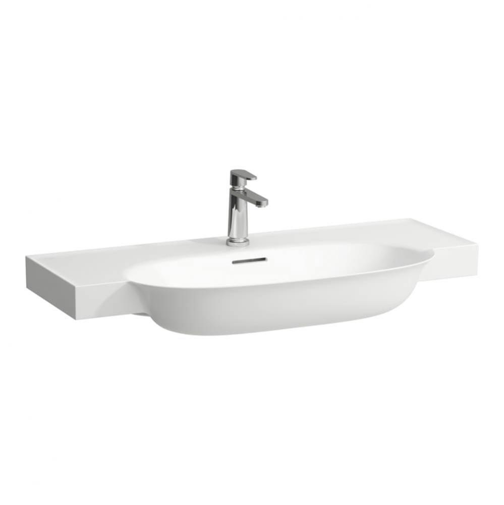 Washbasin Console, wall mounted - Optional ceramic drain & cover