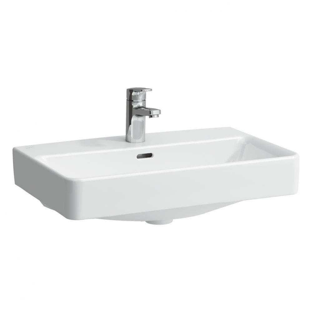 Countertop Washbasin ''compact'', wall mounted - underside ground