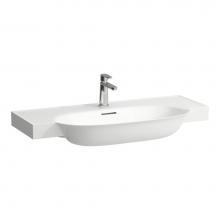 Laufen H813857000104U - Washbasin Console, wall mounted - Optional ceramic drain & cover