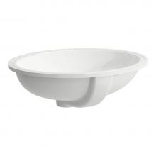 Laufen H8189420001551 - Under-mounted washbasin, oval