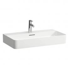 Laufen H816285758104U - Countertop Washbasin, wall mounted