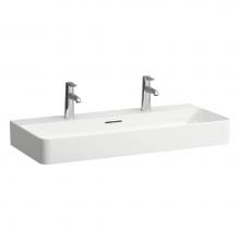 Laufen H810287758107U - Washbasin, wall mounted