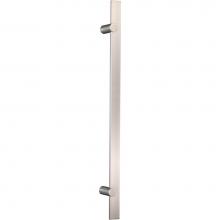 Linnea 8420D-D-SSS - Entry Pulls, Satin Stainless Steel