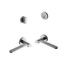 Linnea ERA52R-92U-SSS - Entrance trim for lever by lever application mortise lock using 52mm, Rose rose, Satin SS