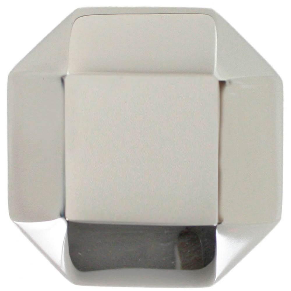 Asscher - Polished White Bronze  WITH Overflow or NO Overflow